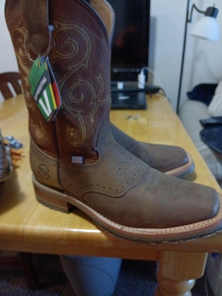 Double H Boots Size 10 And 1/2