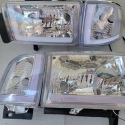 94-01 Dodge Ram LED Projector
Headlights Luces Calaveras Micas Faros
Focos Faroles