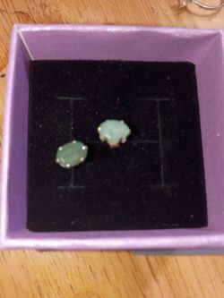 Solid 925 iolite studds