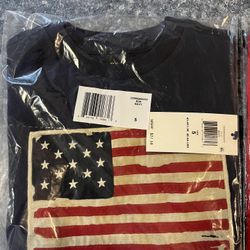 Ralph Lauren Kids Size 5 Flag T-shirt 