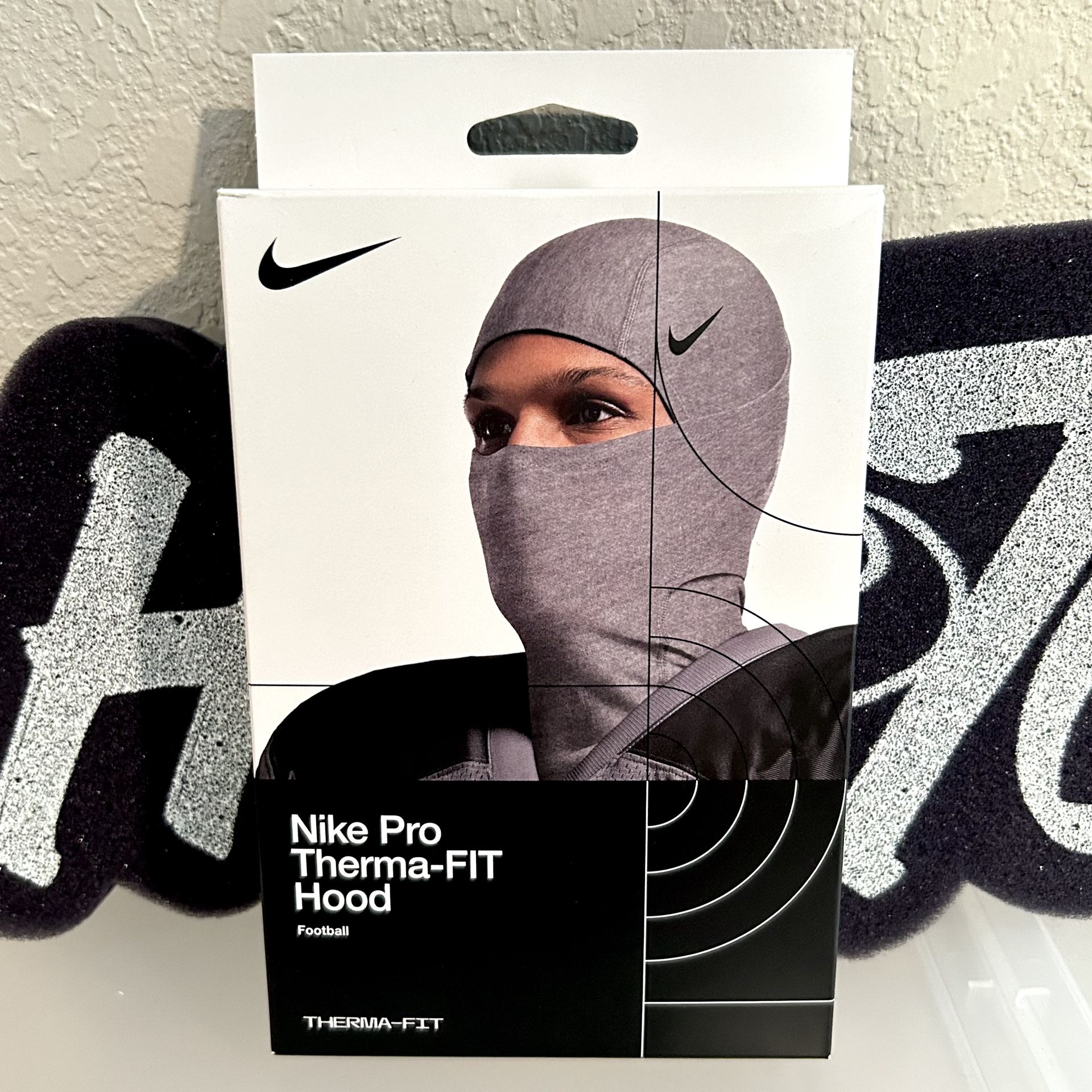 Brand New Grey Nike Pro Therma Fit Hood(Nike Ski Mask/Shiesty)