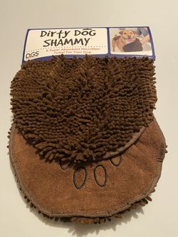 Dirty Dog Shammy Microfiber Pet Towel Petco Grooming 