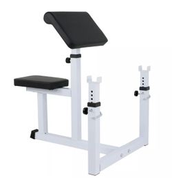 🔥BRAND NEW COMMERCIAL PREACHER CURL WEIGHT BENCH