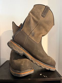 Timberland Pro Pull-On Work Boots Size 13W