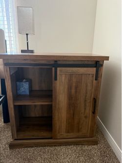 Brand new farmhouse nightstand/cabinet/end table