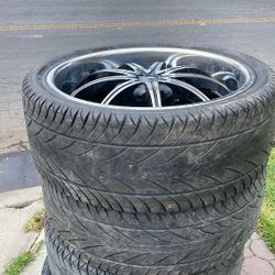 24 Inch Motive Rims 