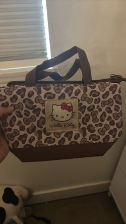 Hello Kitty Leopard Print Tote Bag