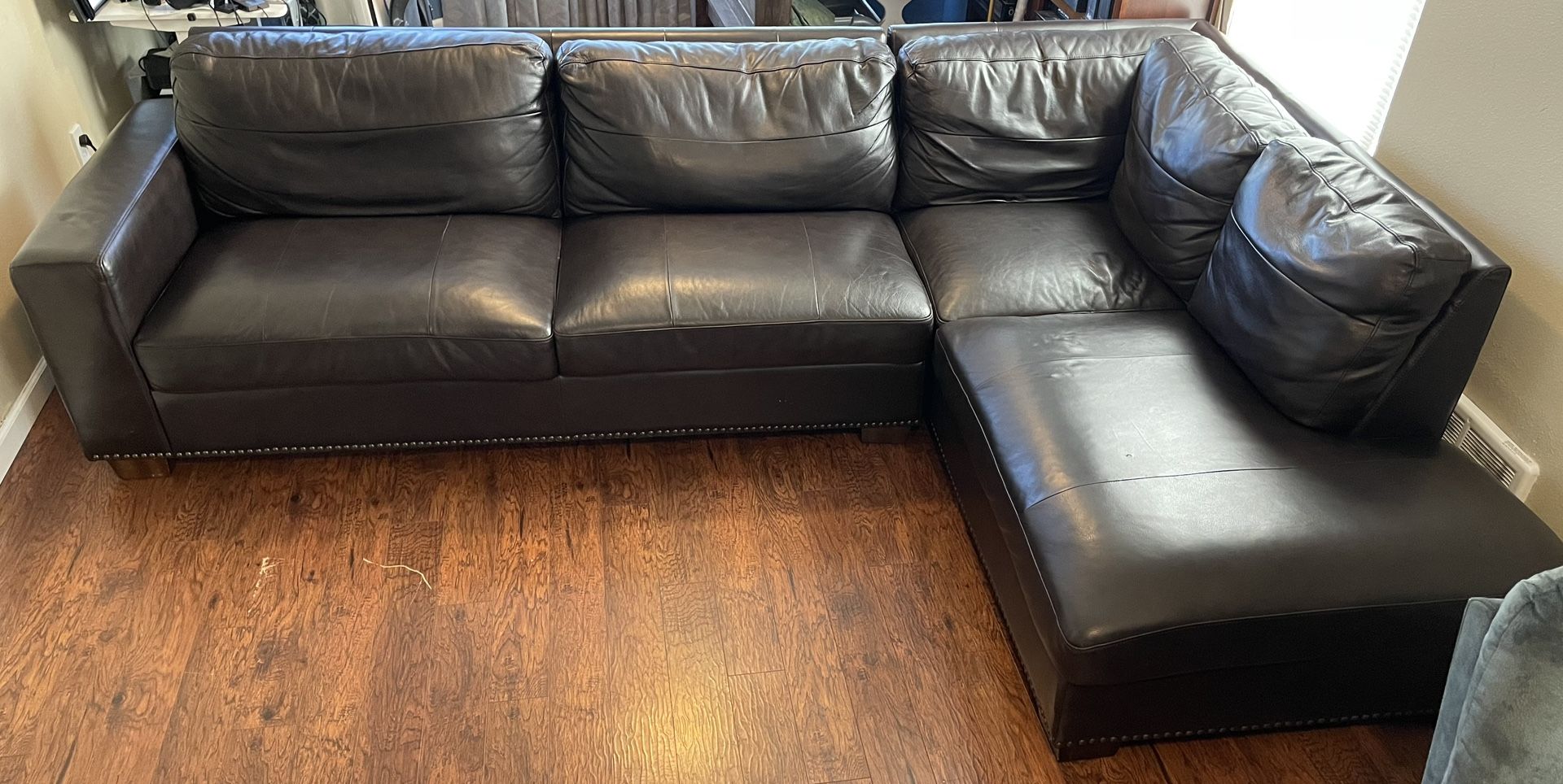 Brown Sectional 