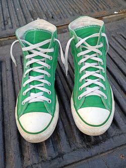 Converse Green High Tops