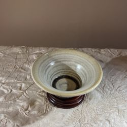Pottery Candle Holder