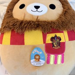 Extra Large Squishmallows Wizarding World Harry Potter Gryffindor Lion