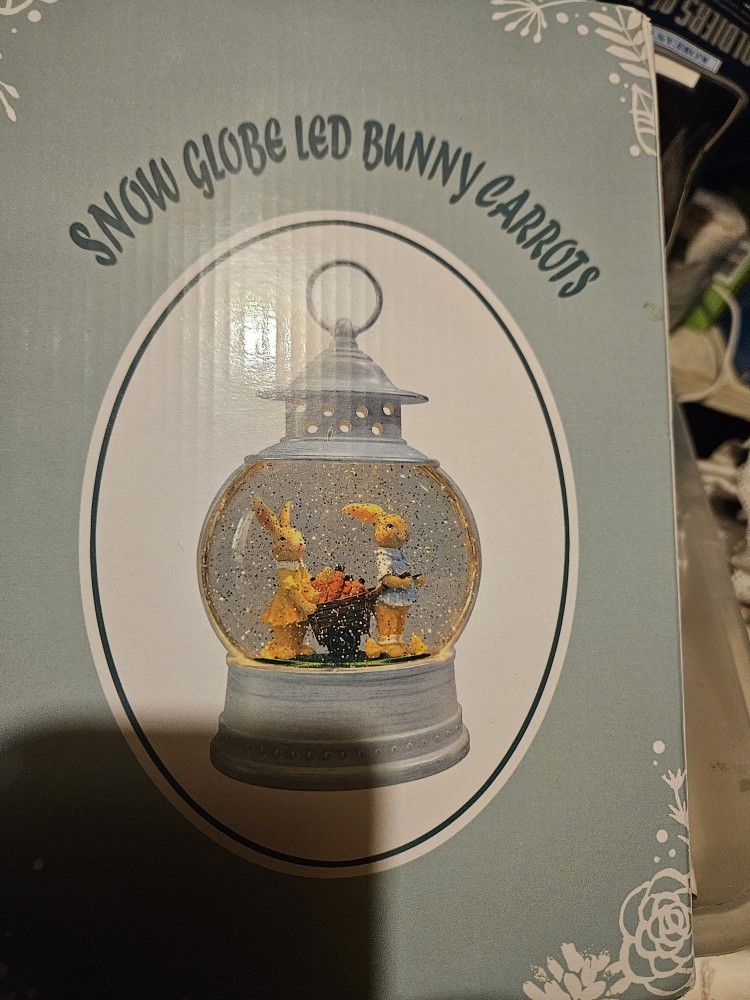 Easter Snow Globe