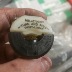 220v Male Twist Lock Plug Hubbell $15