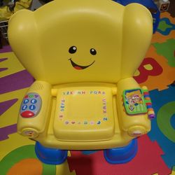 Fisher-Price  Smart Stages Talking Yellow Chair