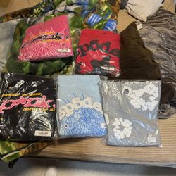 Spider Hoodies/ Denim Hoodie