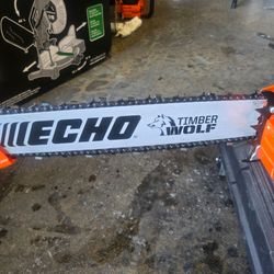 ECHO 20 in. 59.8 cc Gas 2-Stroke Rear Handle Timber Wolf Chainsaw