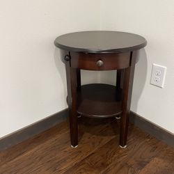 Side Table with Small Drawer