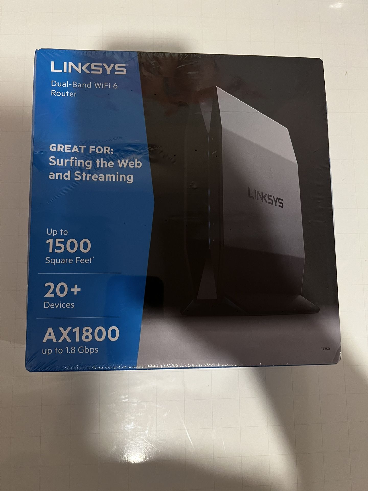 Linksys AX1800 WiFi 6 Router