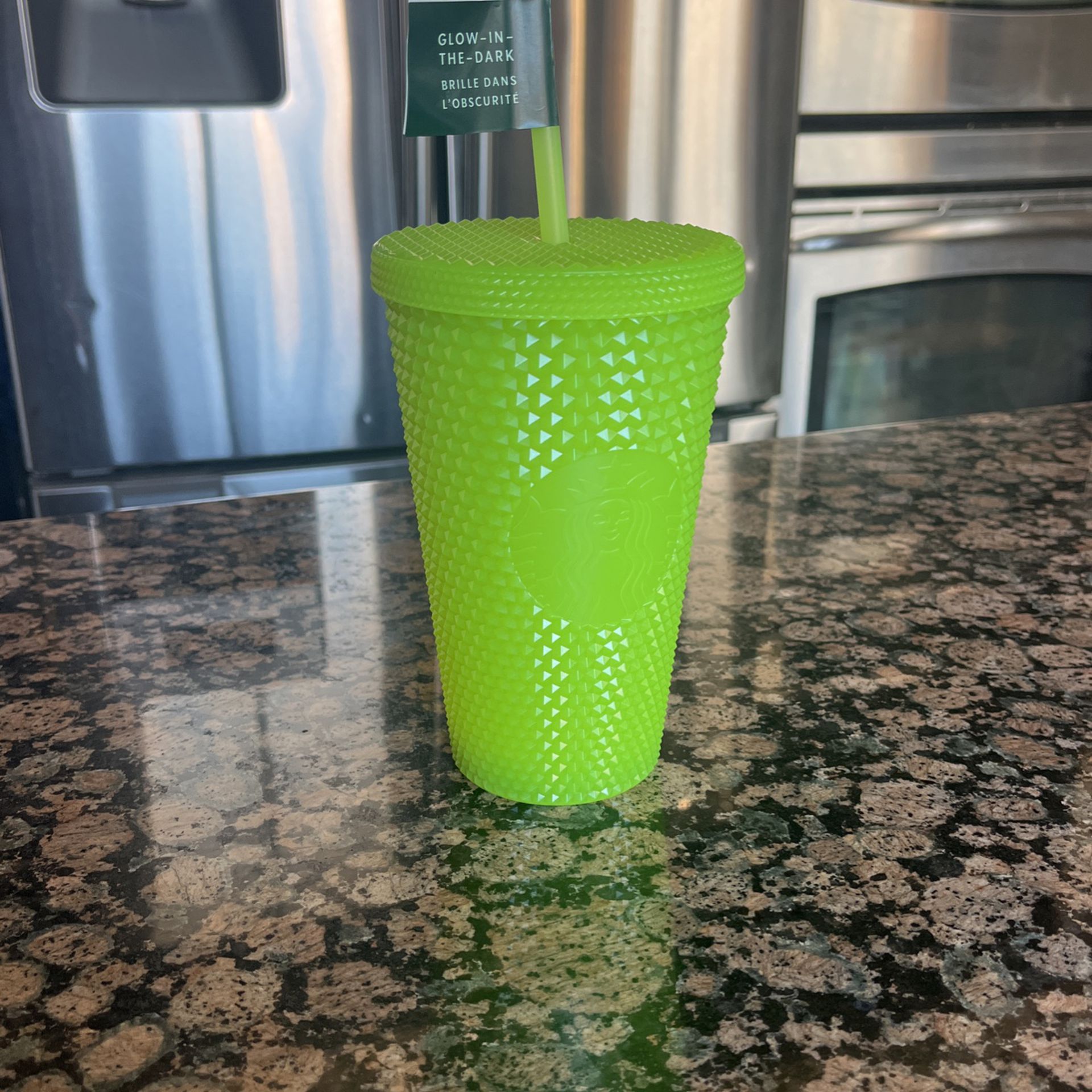 Brand New 2022 Starbucks Halloween Lemongrass Glow in the Dark Tumbler Cup 16 oz