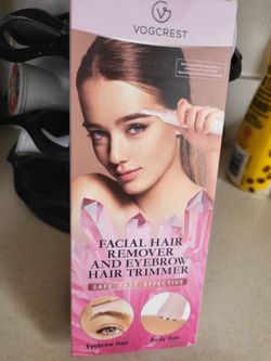 Facial hair remover and eyebrow trimmer🆓️
