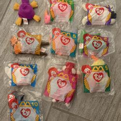 Beanie Babies ~ McDonalds Teenie Beanies