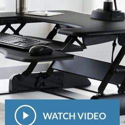 Varidesk Pro plus 36 Dual Monitor Sit To Stand Desk