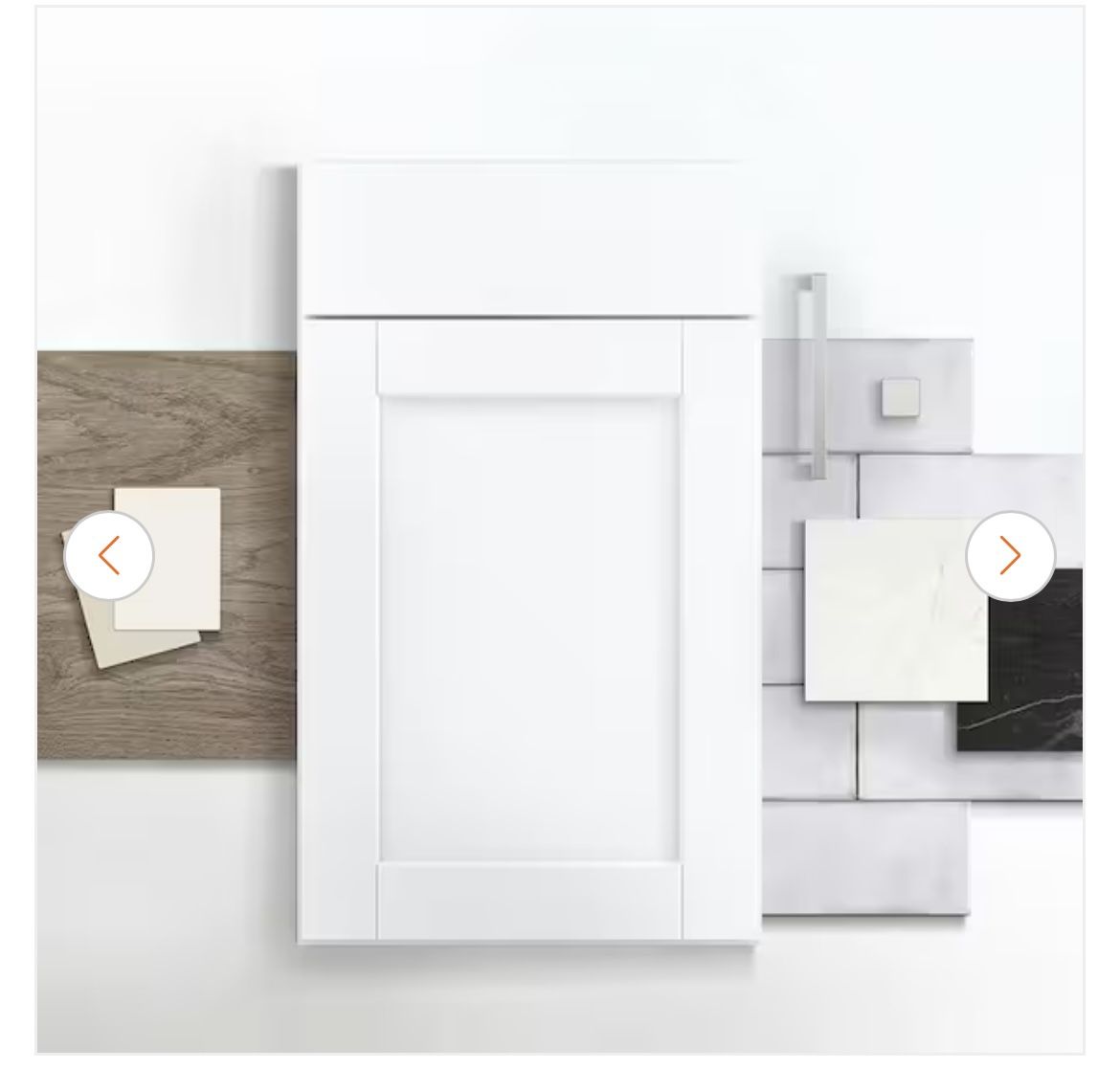 Shaker Wall Kitchen Cabinet in Satin White