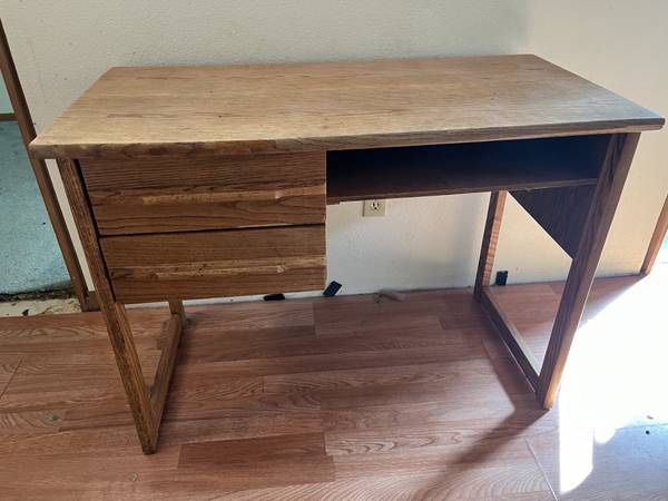 Contemporary Style Wood Computer Desk