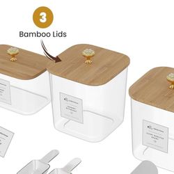 Three pack laundry containers new