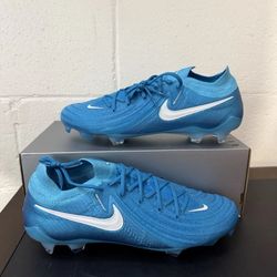 Nike Phantom GX 2 Elite FG Mens Size 11 Soccer Cleats Low Top Blue FJ2559 400 Sizes 8,8.5 and 10⚽️🔥