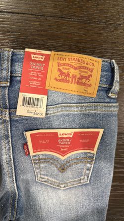 Levi’s skinny taper jeans toddler