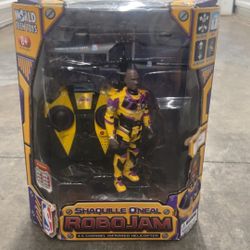  Los Angeles Lakers Shaq #204 Robo Jam Figure LTD 400 New
