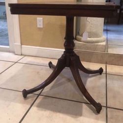 Antique Side Table 24” width by 27” height (price for each )