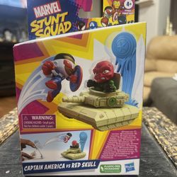 Marvel Stunt Squad Captain America Vs Red Skull