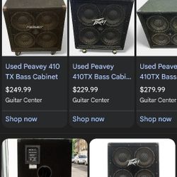 Peavy 410 TX Bass Cabinet 