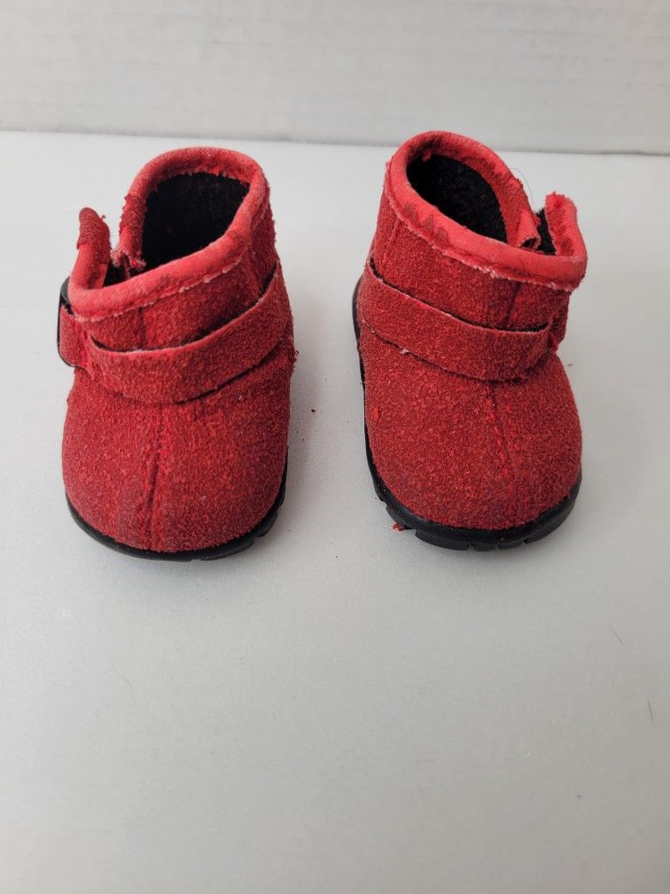 American Girl Doll Of The Year LINDSEY Red Meet Boot Right Shoe Replacement TLC