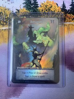 Frank Frazetta Sorcerer (Promo Foil Alt Art)