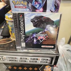M926 Playstation One PS1 XEVIOUS 3D/G+ Complete CIB Nice Shape