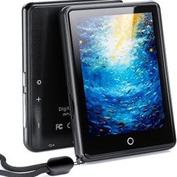 64GB Mp3 Player with Bluetooth 5.3, 2.8" Full Touch Screen Music Player Black
