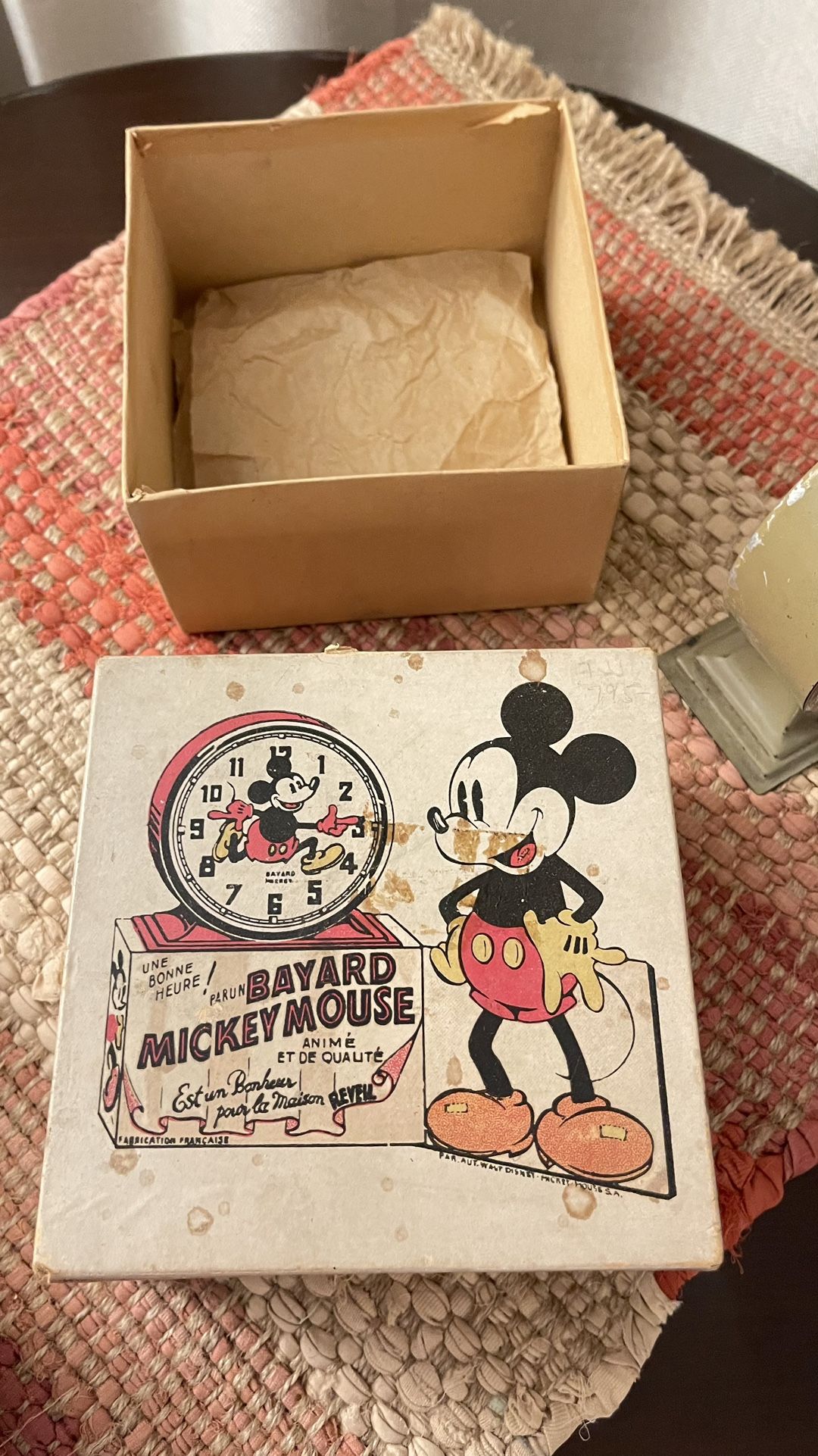 1934 Bayard Mickey Mouse Clock