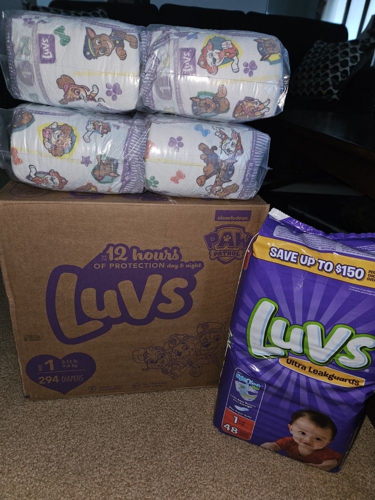 Luvs Size #1 Diapers