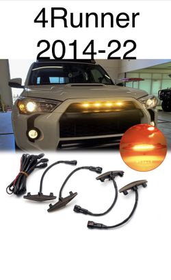 Grill Raptor lights fit Toyota 4Runner 2014 - 2023 TRD
