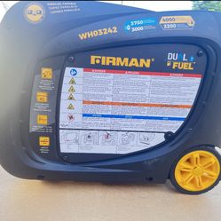 Dual fuel Generators with Electric Start
