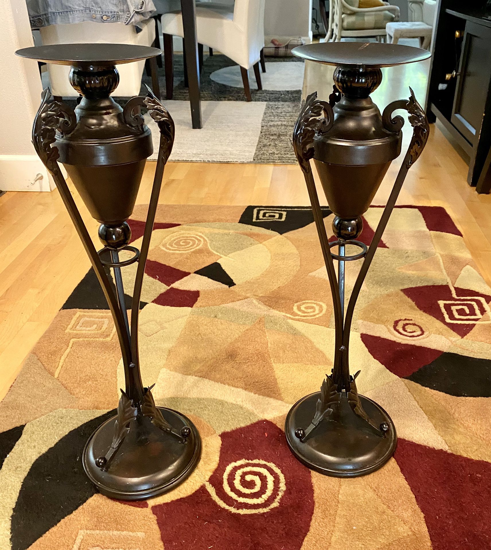 Candle Holders  Both For $30