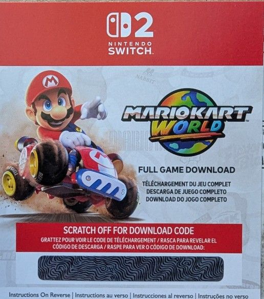 Mario Kart World for Nintendo Switch 2