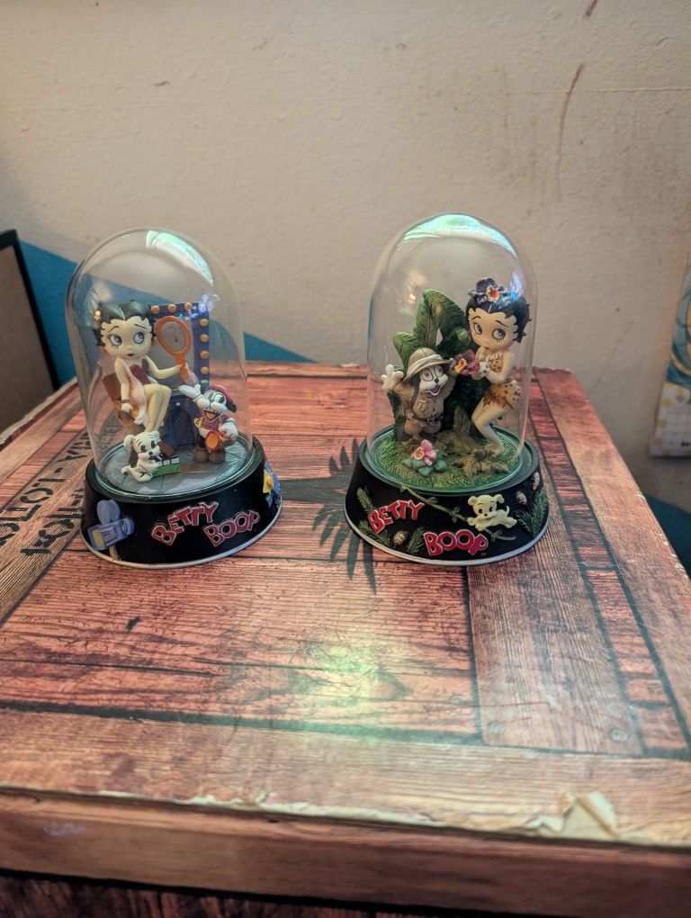 1997 Betty Boop Sculptures From The Franklin Mint