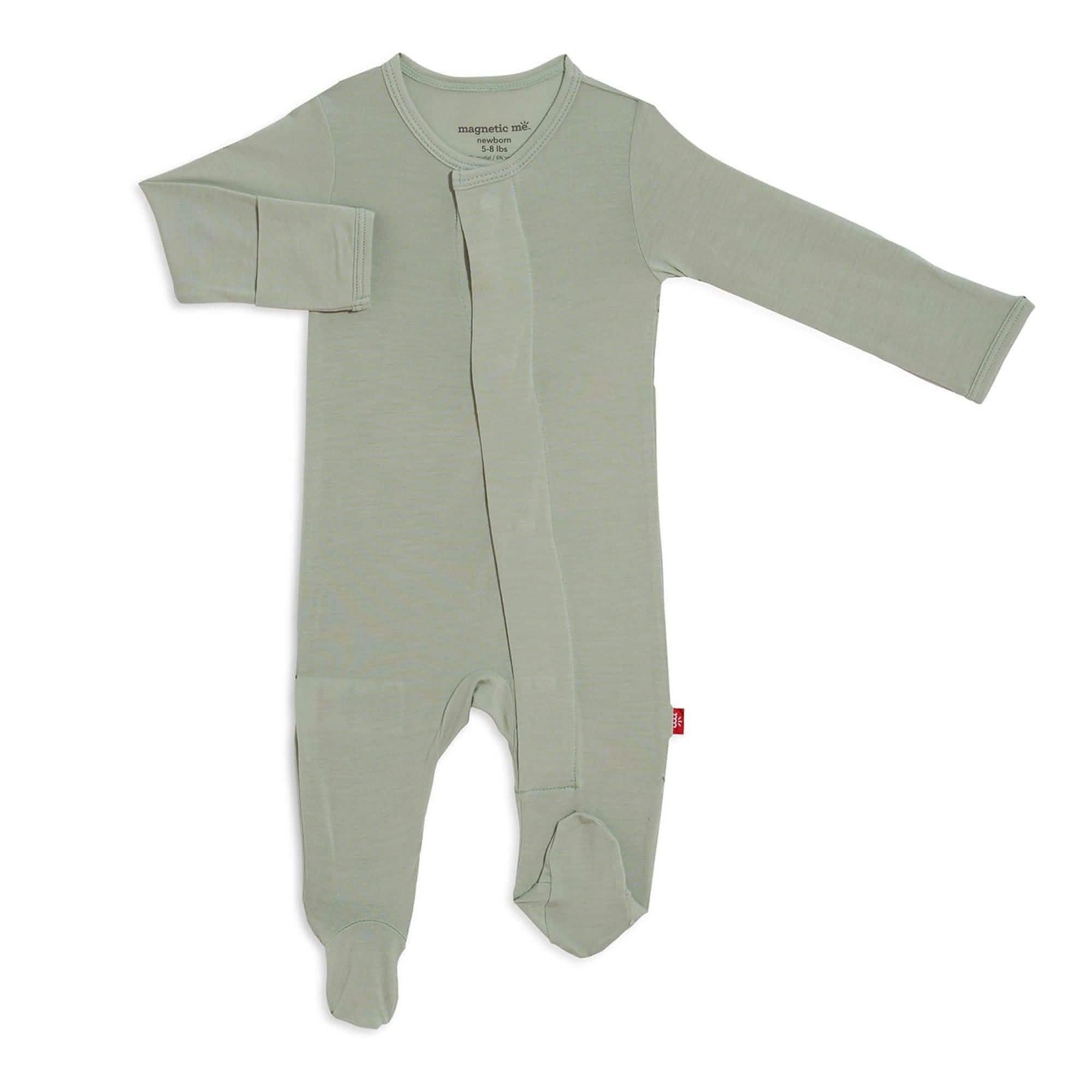 Magnetic Me Green 0-3 Months Onesie