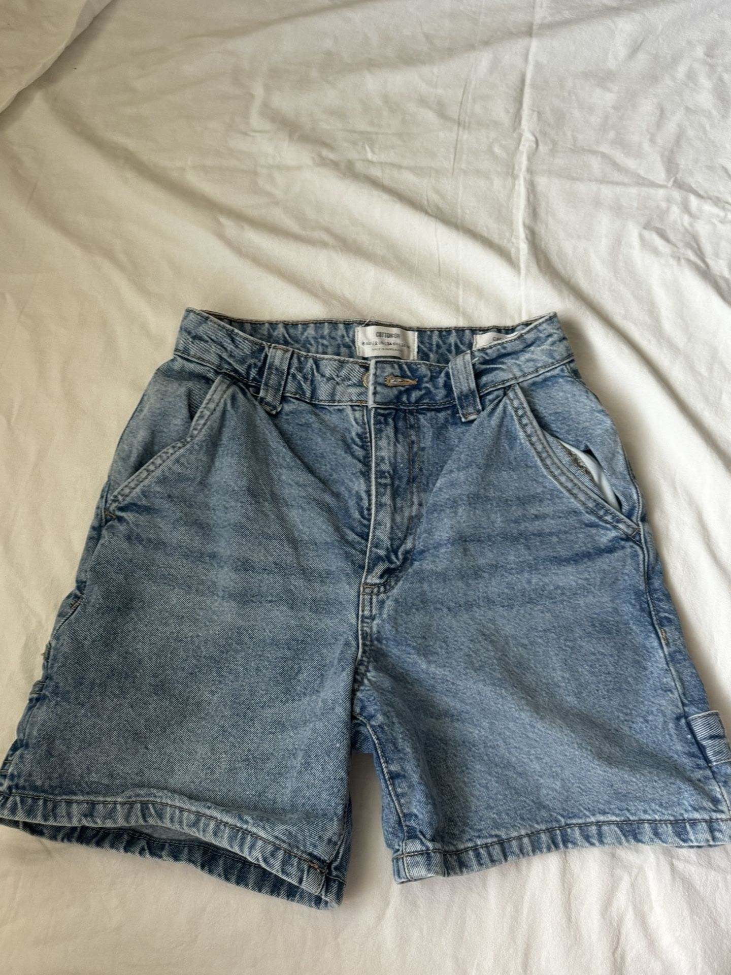 Women Cotton:On Jean Shorts