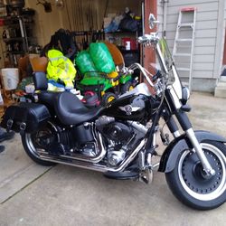 2010 Harley-Davidson Softail 96cc 6-speed fuel injection custom for sale or trade something classic or just cool 12K