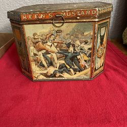 Rare Antique Keen’s Mustard Tin 